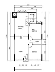 Blk 105 Pearl Garden (Bedok), HDB 3 Rooms #584471461